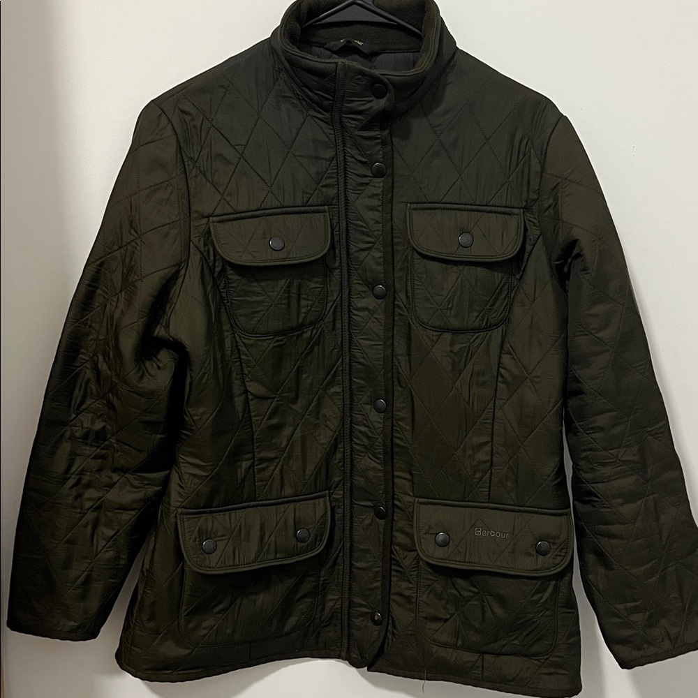 Barbour Dark Green Quilted Jacket